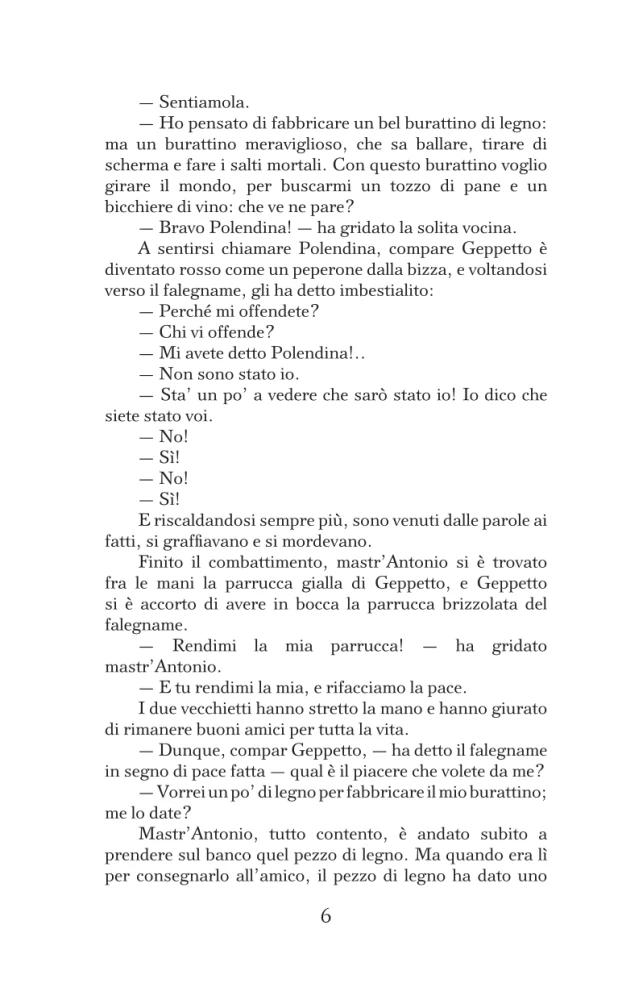 Przygody Pinokia. Historia drewnianej lalki. Poziom 1 (w języku włoskim)